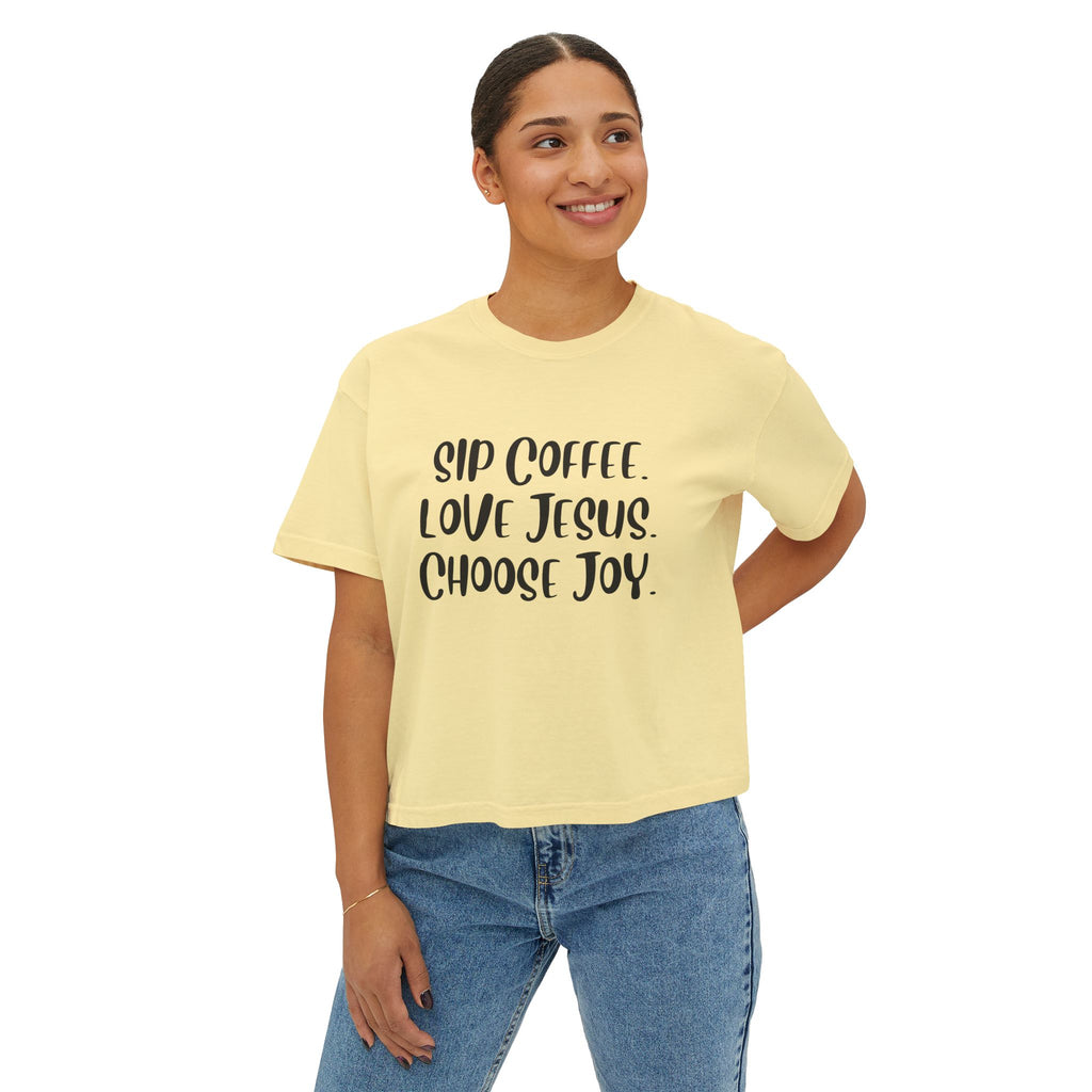 Sip Coffee. Love Jesus. Choose Joy.