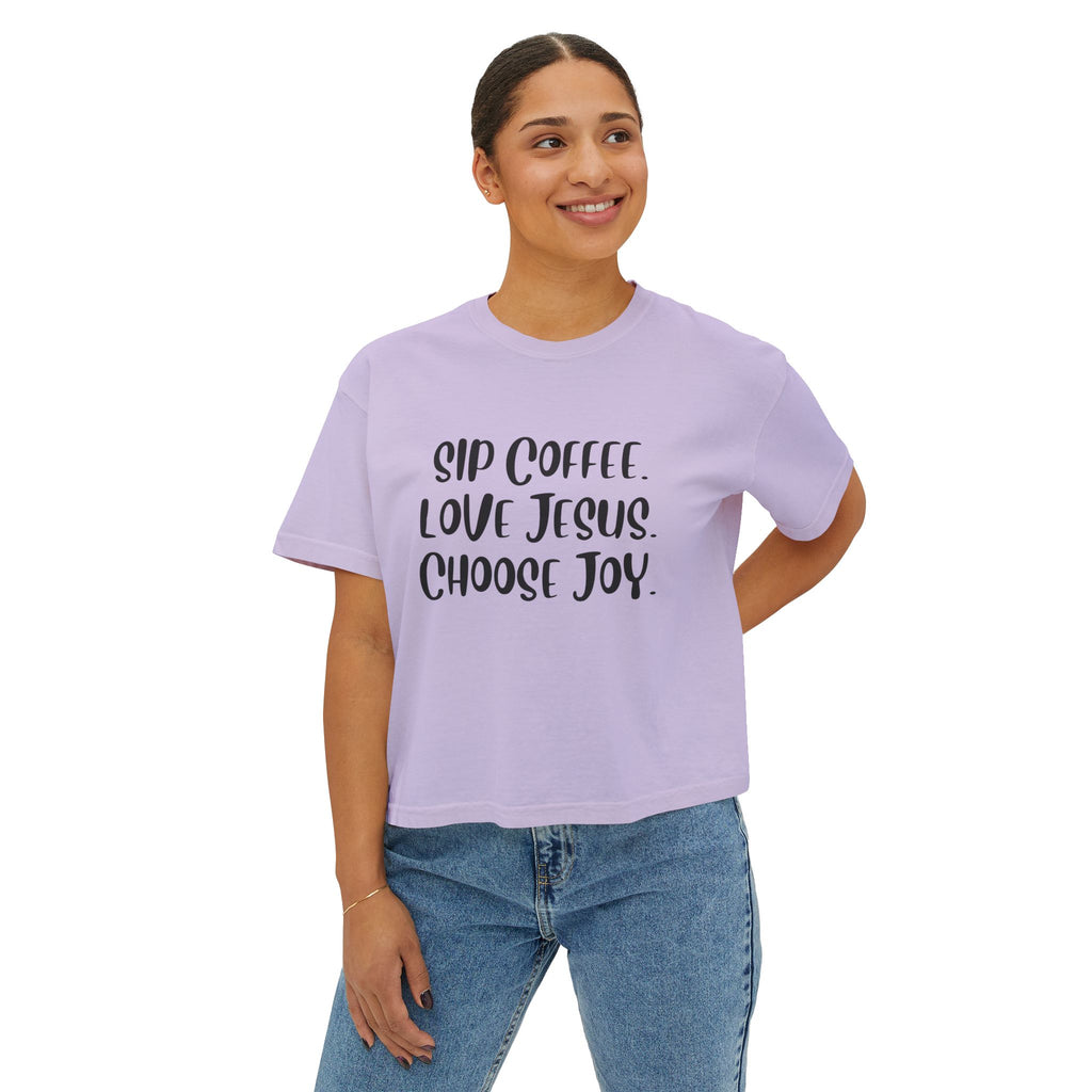 Sip Coffee. Love Jesus. Choose Joy.