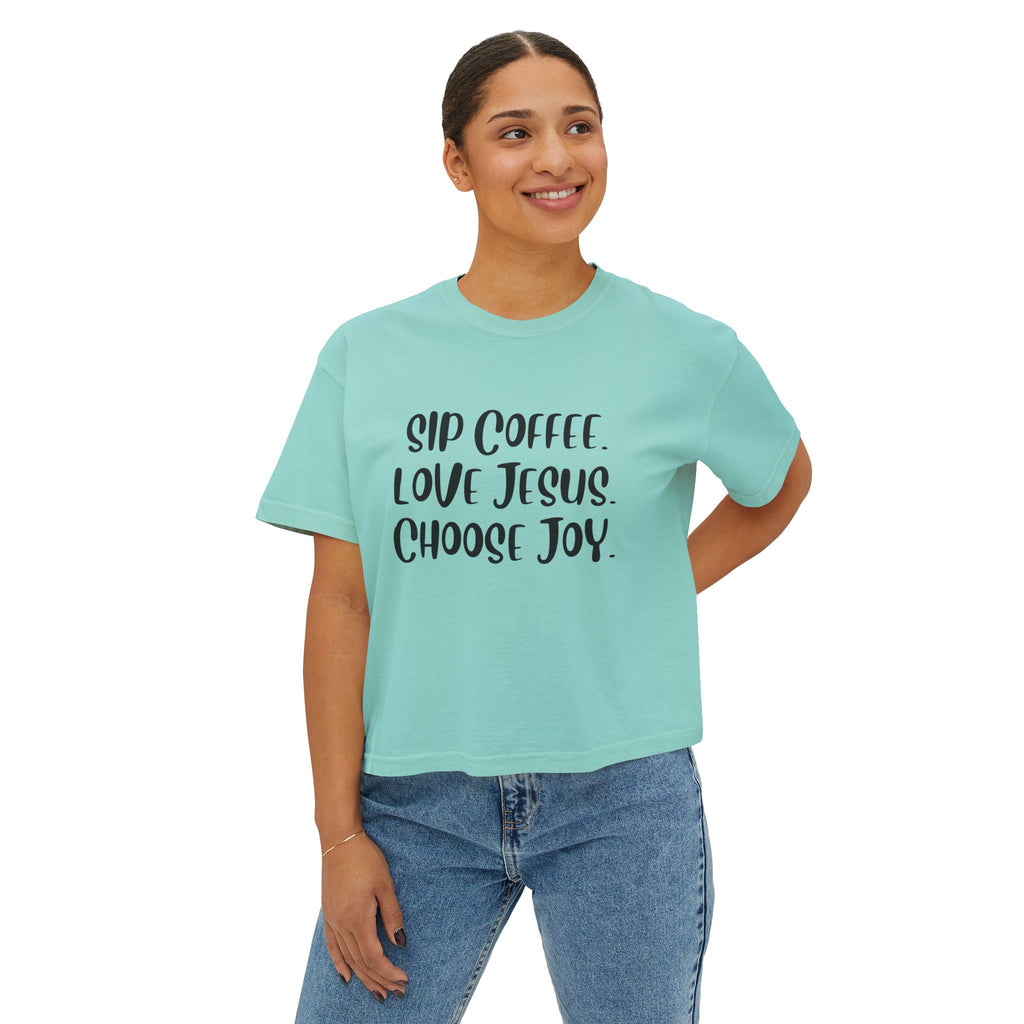 Sip Coffee. Love Jesus. Choose Joy.