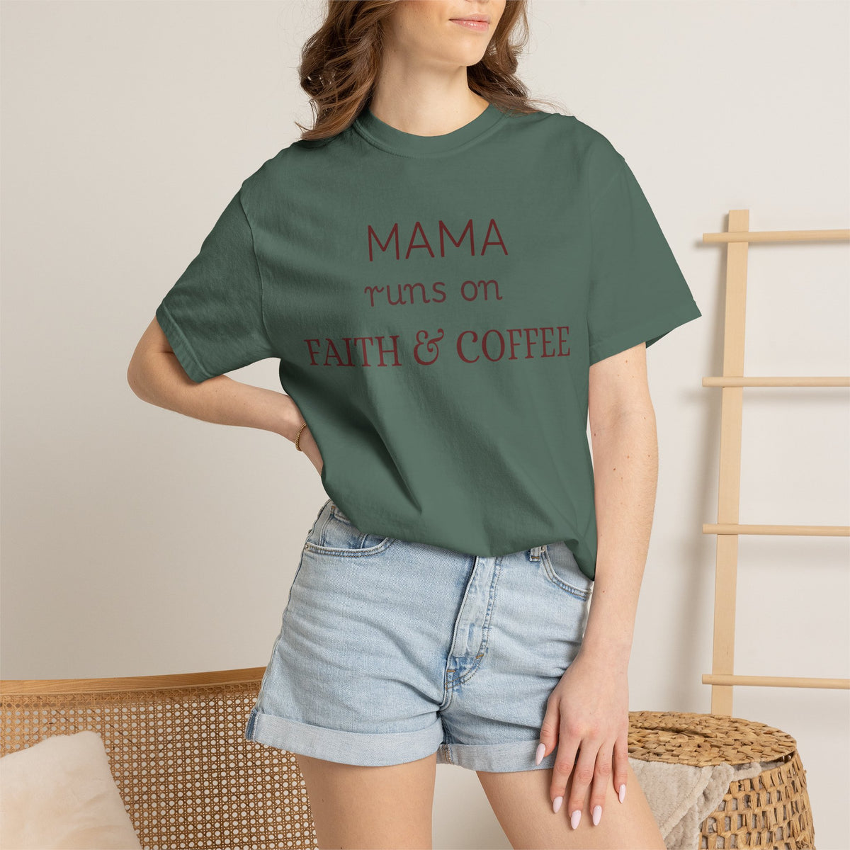 Mama runs on Faith & COFFEE