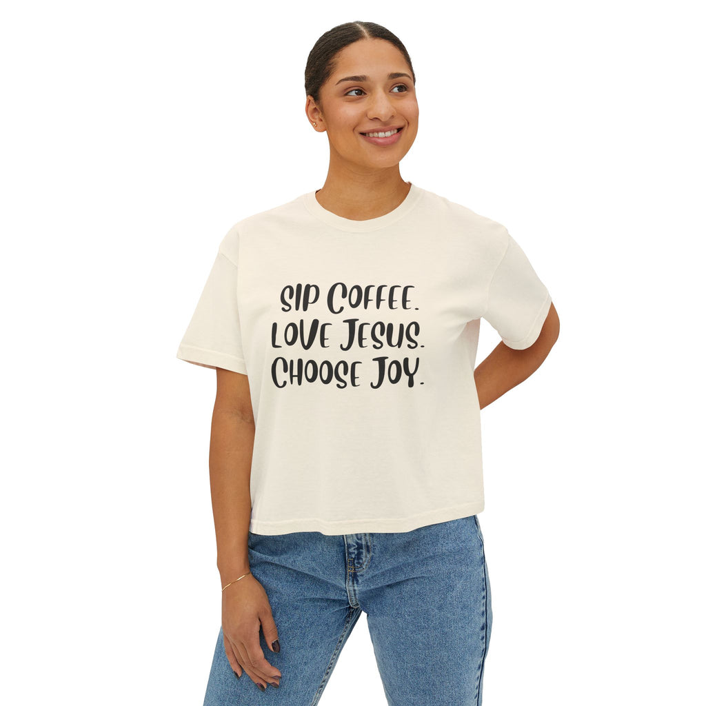 Sip Coffee. Love Jesus. Choose Joy.