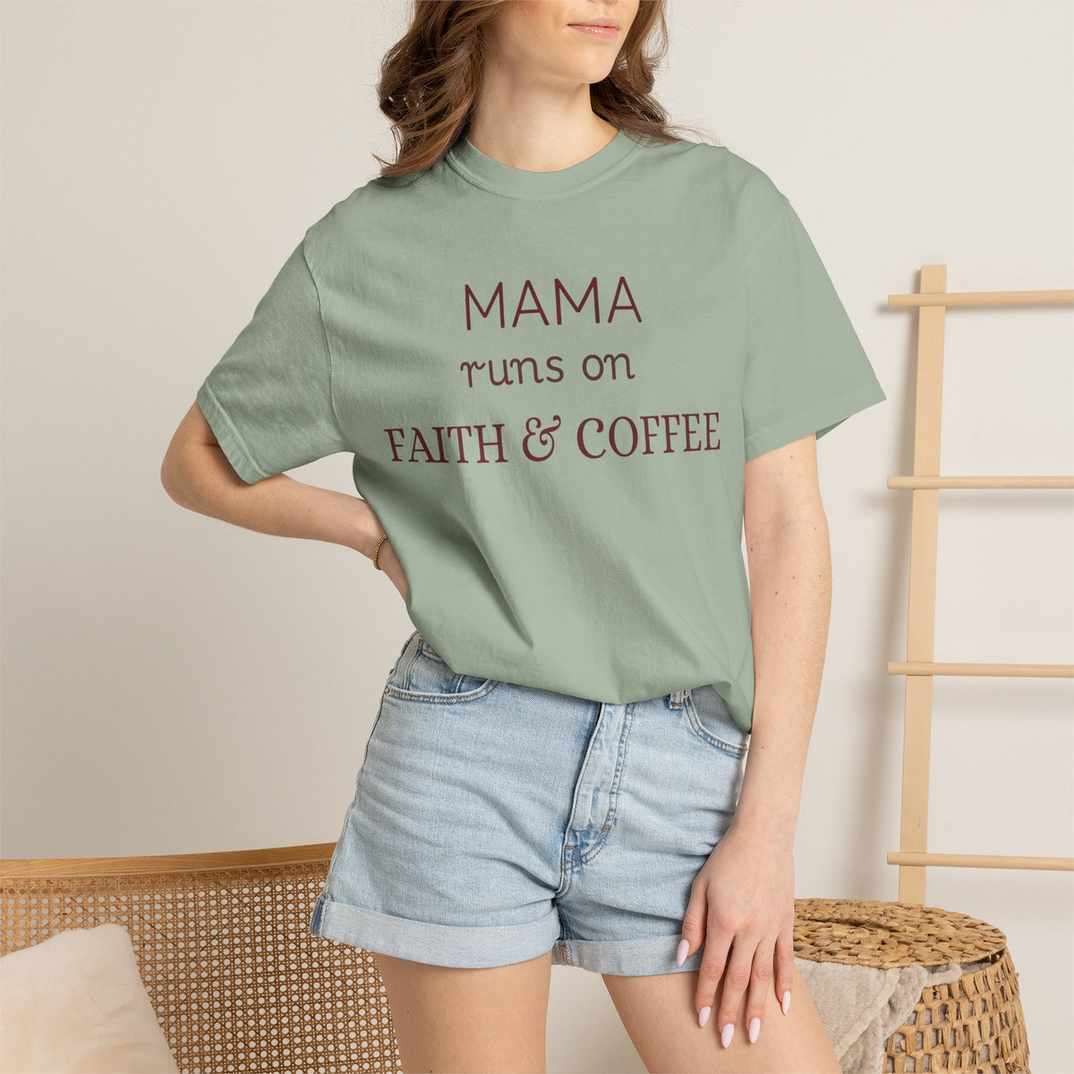 Mama runs on Faith & COFFEE